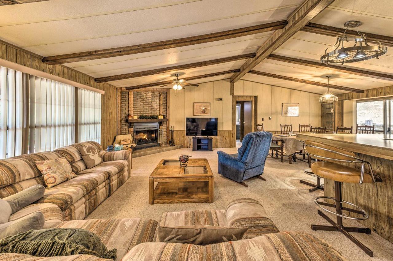 3 Mi To Ruidoso Winter Park Home With Fireplace! Zewnętrze zdjęcie